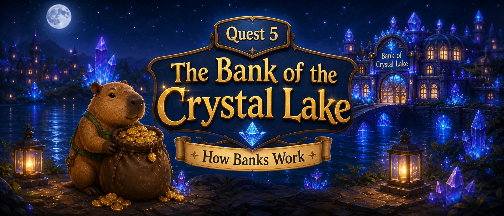 The Bank of the Crystal Lake